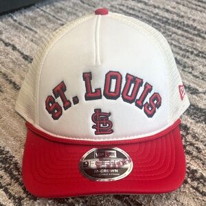 New Era White & Red St. Louis Cardinals Hat